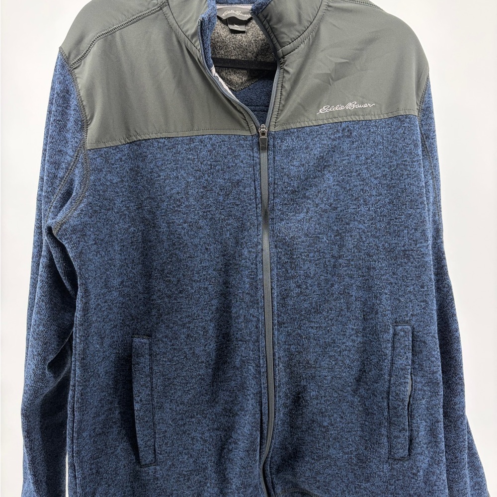 Eddie Bauer Men's Two-Tone Blue‎ and Gray Jacket